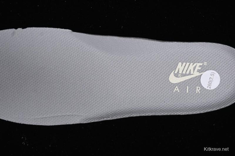 Nike Undefeated Air Force 1'07 Low Casual Sneakers in Beige Hemp with Reflective Details - UT2023-203