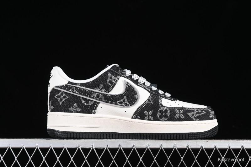 Nike Air Force 1 '07 Low LV Collaboration - Starry Night Black Low-Top Casual Sneakers - SJ2088-002