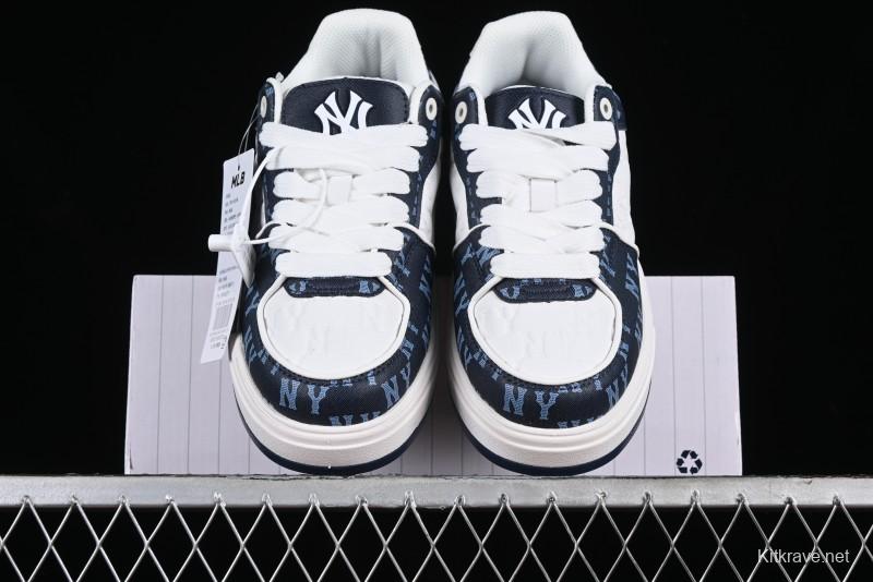 MLB Chunky Liner Classic Monogram Lightweight Platform Sneakers with 6cm Height Increase - 3ASXCMN4N50NYS