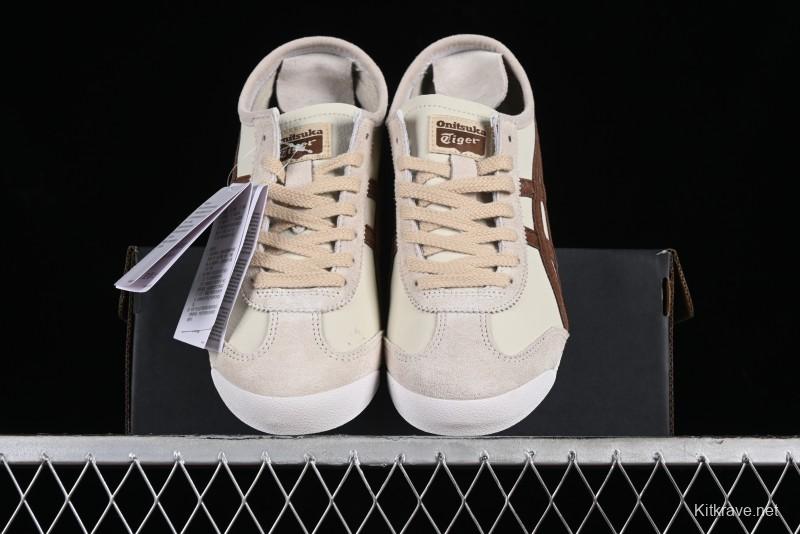 Onitsuka Tiger Mexico 66 Low-Top Leather Sneakers for Casual Running - 1183B391-251