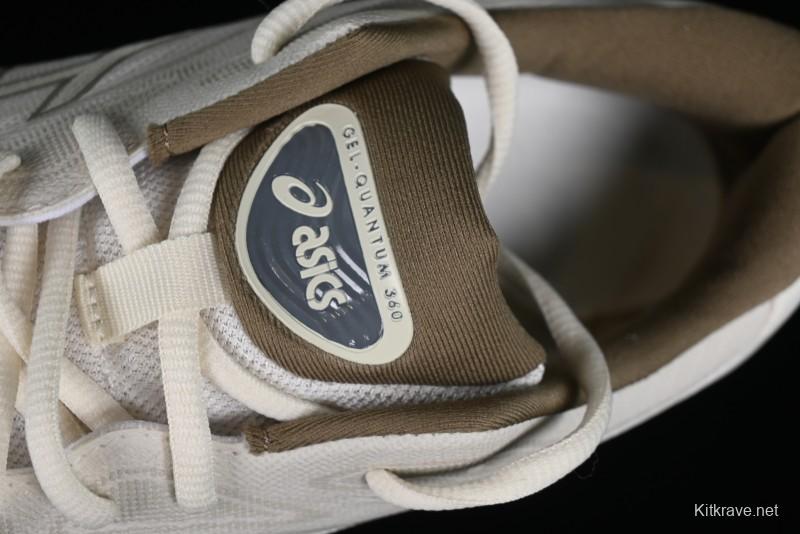 Asics Gel-Quantum 360 VIII Retro Breathable Casual Shoes with 360° GEL Cushioning for Men - 1203A402-101