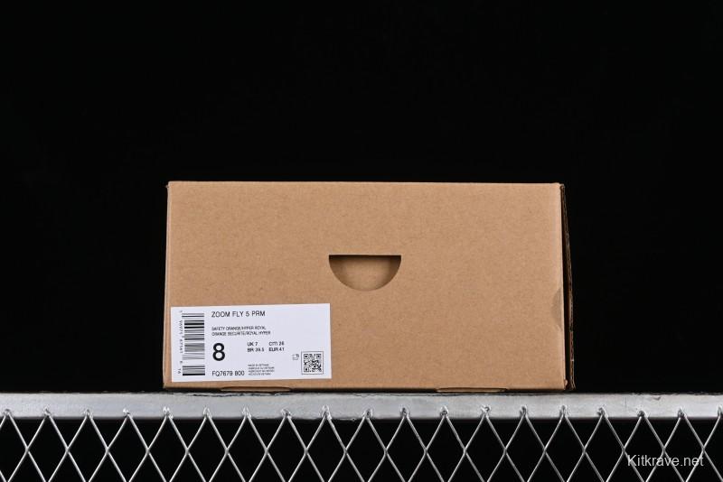 Nike Zoom Fly 5 Premium Lightweight Elastic Running Shoes - FQ7679-800