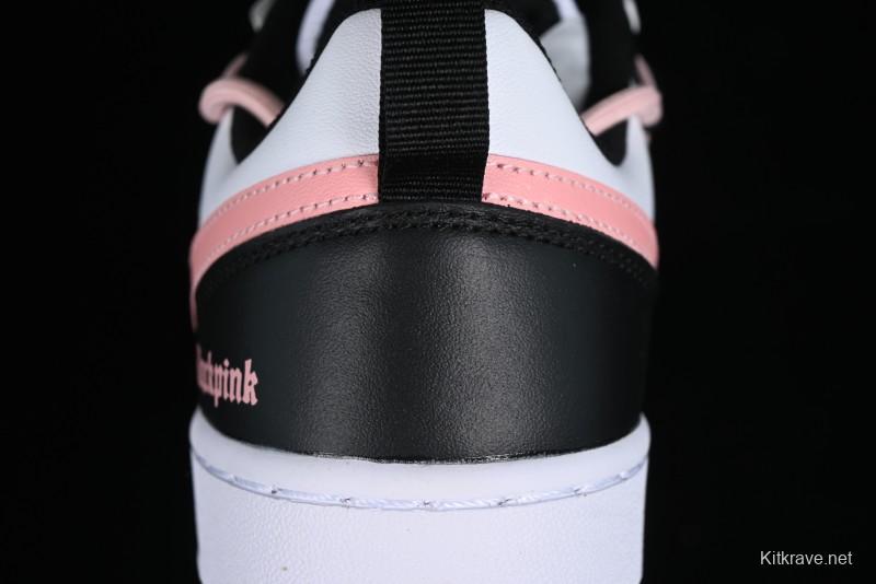 Nike Court Borough Low 2 Sneakers in Cool Blackberry with Sweet & Spicy Design - BQ5448-110