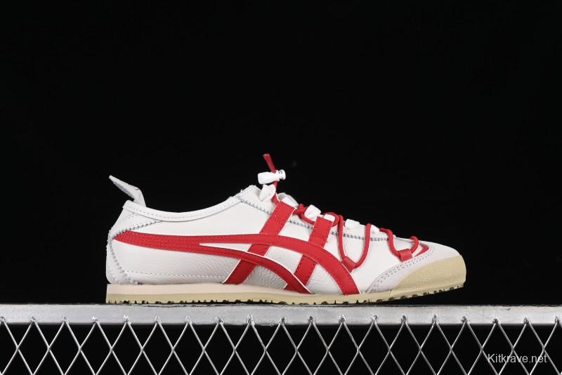Onitsuka Tiger Mexico 66 Low-Top Leather Running Sneakers - 1183C216-100