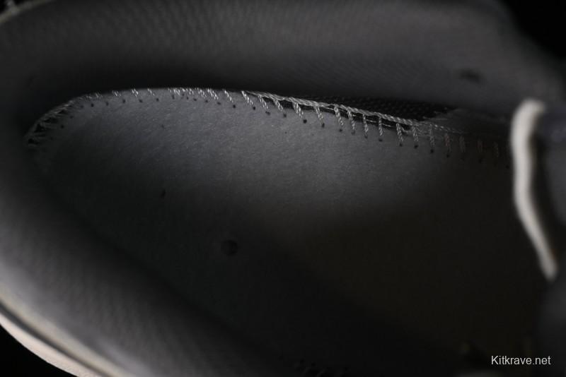 Nike Air Jordan 1 Low AJ1 Stussy Collaboration - Grey Pigskin Custom Low-Top Basketball Shoes - SJ9950-010