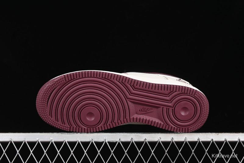 Nike Undefeated Air Force 1'07 Low Casual Sneakers with Custom Leather and Reflective Details - UT2023-206