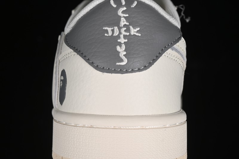 Nike Travis Scott x Fragment Design x Air Jordan 1 Low OG SP AJ1 Bape Collaboration - LJ5188-012