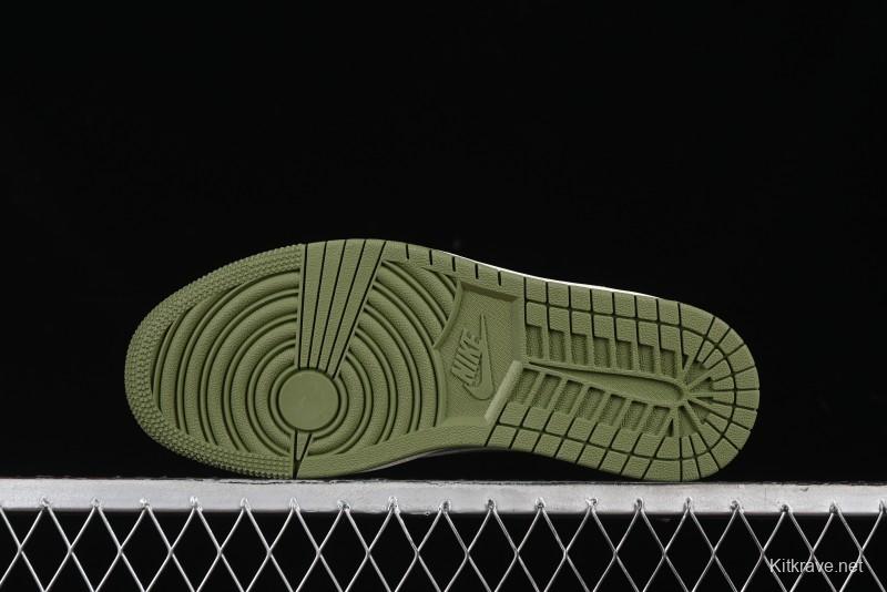 Nike Travis Scott x Fragment Design x Air Jordan 1 Low OG SP AJ1 Bape Collaboration - BB6511-621