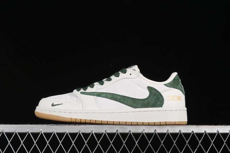 Nike Travis Scott x Fragment Design x Air Jordan 1 Low OG SP AJ1 Sneakers - JH6088-703