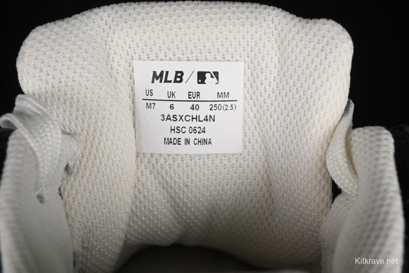 New York Yankees Chunky Liner Mid Denim Monogram Sandals with Velcro Closure and Thick Sole - 3ASXCHL4N50GRS