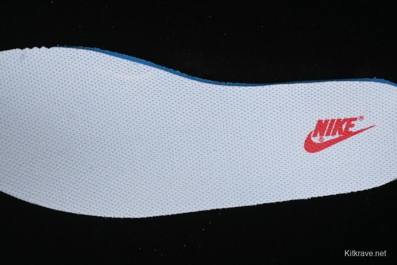 Nike Travis Scott x Fragment Design x Air Jordan 1 Low OG SP AJ1 Levi's Collaboration - White Blue Canvas Low Top Casual Sneakers - JH6088-605