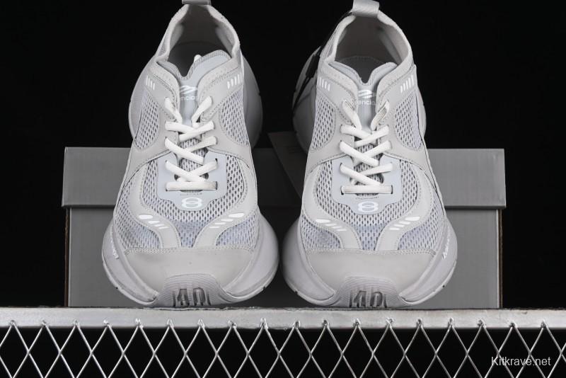 Balenciaga Circuit Lightweight Distressed Print Round-Toe Fashion Casual Shoes - WFLGY1010