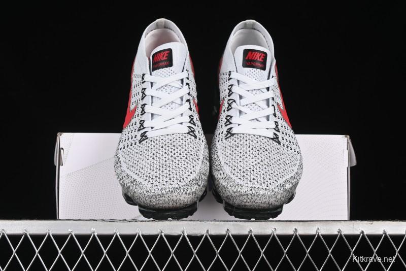 Nike Vapormax Flyknit Breathable Casual Running Shoes with Full-Length Air Cushion - 849558-020