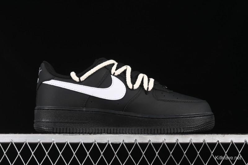 Nike Air Force 1 '07 Low Panda Deconstructed Low-Top Casual Sneakers - FV0627-010