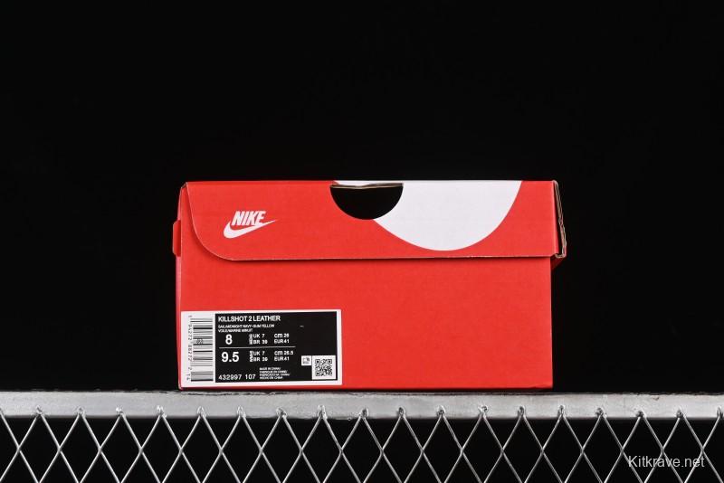 Nike Killshot 2 Retro Comfortable Slip-Resistant Low-Top Sneakers - 432997-107