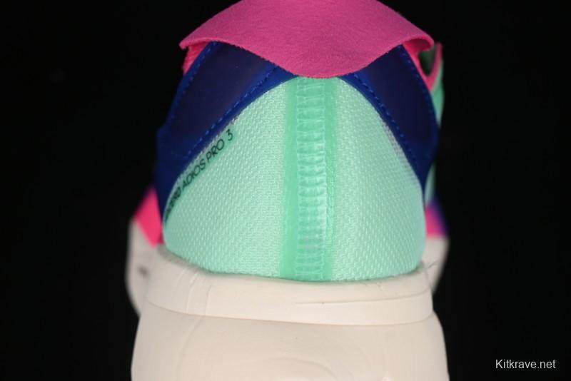 Adidas Adizero Adios Lightweight Breathable Low-Top Running Shoes - GW4249