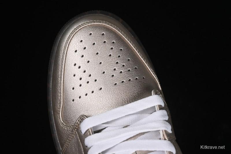 Nike Air Jordan 1 Low Retro Basketball Shoes Platinum - HQ3529-099