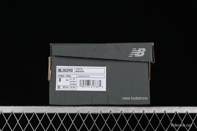 New Balance 2002 Series Retro Casual Running Shoes with Upgraded N-ERGY Cushion - ML2002RID