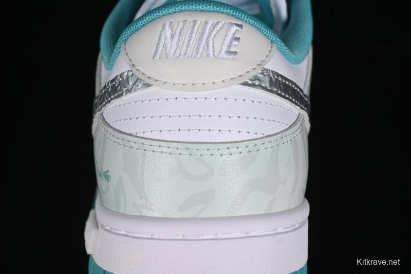 Nike Dunk Low Panda Prank Special Edition Heartbeat Email Mint SB Low Top Casual Skate Shoes - DV0833-102