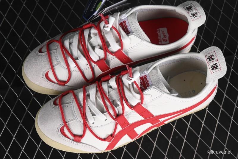Onitsuka Tiger Mexico 66 Low-Top Leather Running Sneakers - 1183C216-100