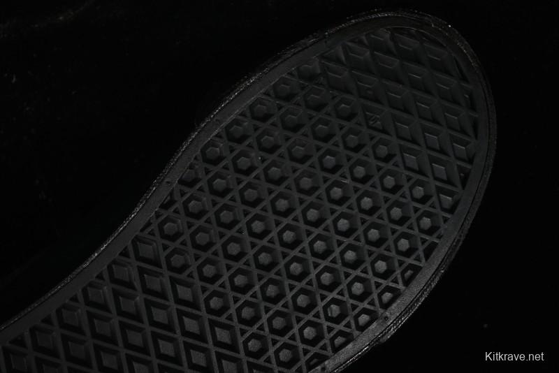 Vans Old Skool Premium Black Suede Retro Skate Shoes - VN000CXTBKA