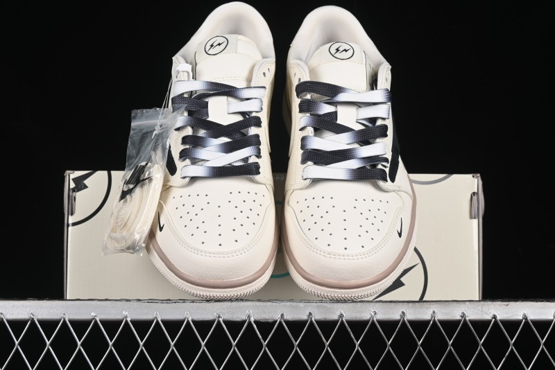 Nike Travis Scott x Fragment Design x Air Jordan 1 Low OG SP AJ1 Sneakers - CF3688-018