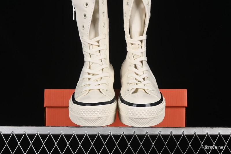 Converse Chuck 70 Plus X-High Deconstructed Platform Sneakers - A08261C