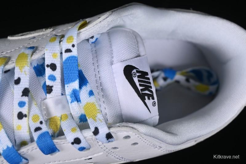 Nike SB Dunk Low Gucci Collaboration - Ink Splatter White Swoosh Anniversary Custom Low-Top Casual Sneakers - FC2025-305