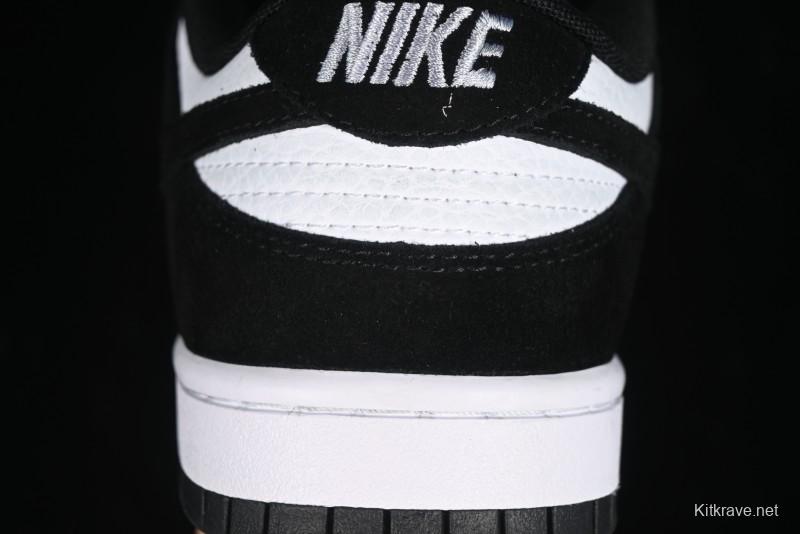 Nike Dunk Low Suede Panda Casual Sneakers - FQ8249-100