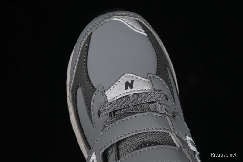 New Balance 2002R Series Kids' Hook & Loop Warm Lined Shoes - PV2002RG