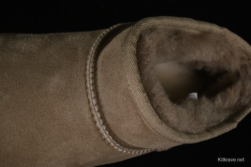 UGG Classic Ultra Mini Platform 3CM Short Boots with Genuine Shearling - 1135092