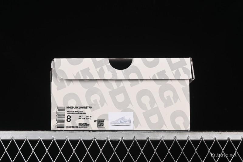 Nike Dunk Low The North Face CDG Collaboration - Sky Blue SB Low-Top Casual Skate Shoes - DQ1098-399