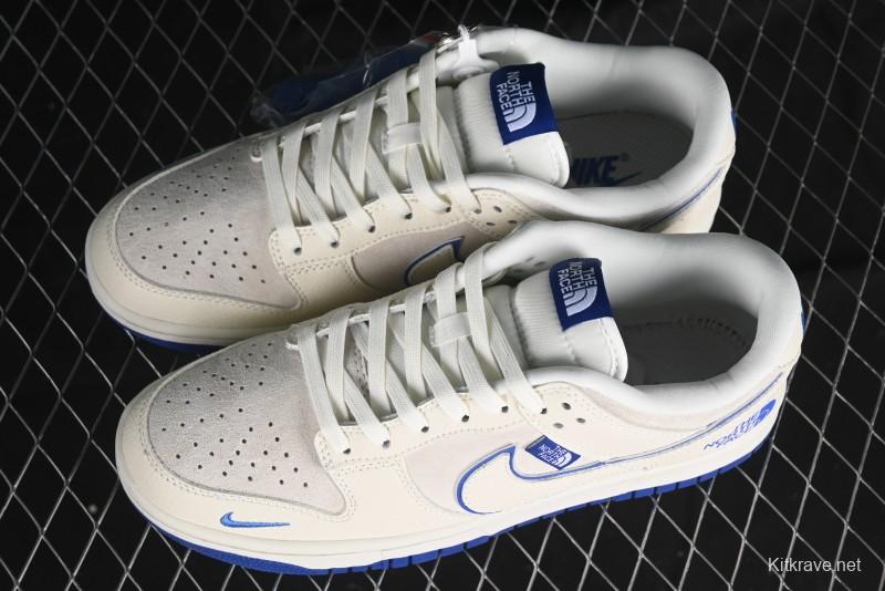 Nike SB Dunk Low The North Face Collaboration Anniversary Edition Custom Low-Top Casual Skate Shoes - KK1333-007