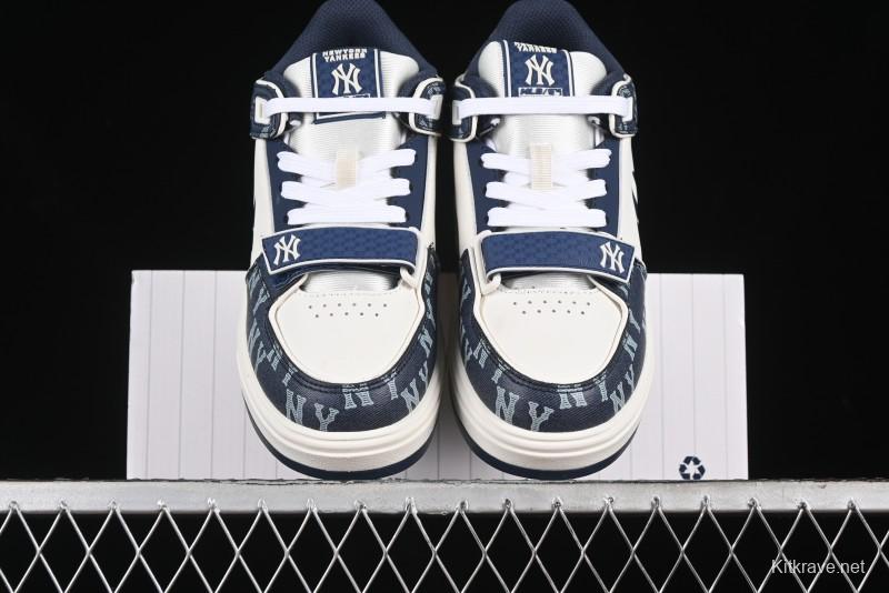 MLB Chunky Liner New York Yankees Lightweight Platform Sneakers with 6cm Height Increase - 3ASXCDN3N50NYD
