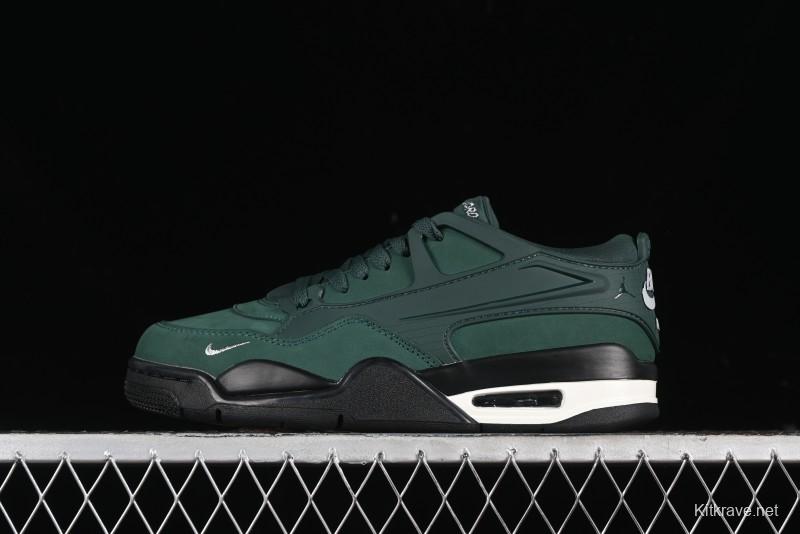 Nike Air Jordan 4 Retro Remastered Low-Top Basketball Shoes - HF4334-300