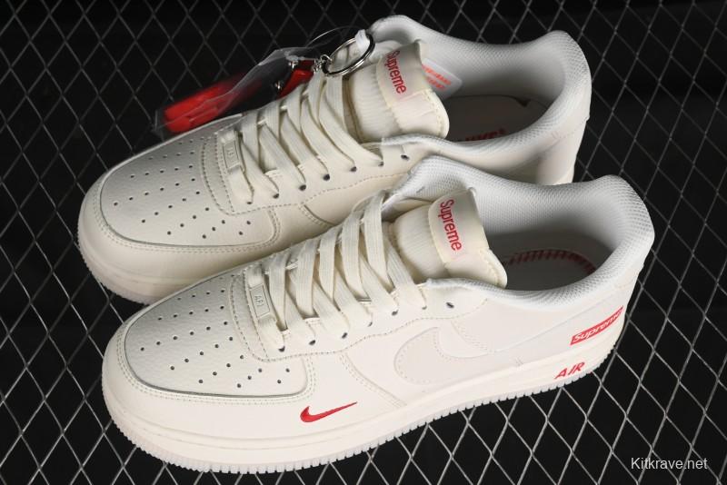 Nike Air Force 1 '07 Low Supreme White Crystal Casual Sneakers - BB7577-214