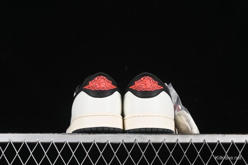 Nike Air Jordan 1 Low AJ1 Gradient China Red Casual Sneakers - HF8828-100