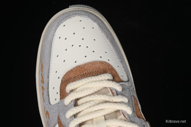 Nike Kaws x Air Force 1 '07 Low Custom Casual Sneakers - CW6688-806