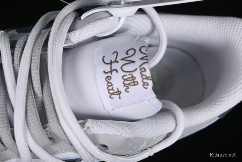 Nike Air Force 1 '07 Low Frozen Custom Paint Low-Top Casual Sneakers - ZH0316-035