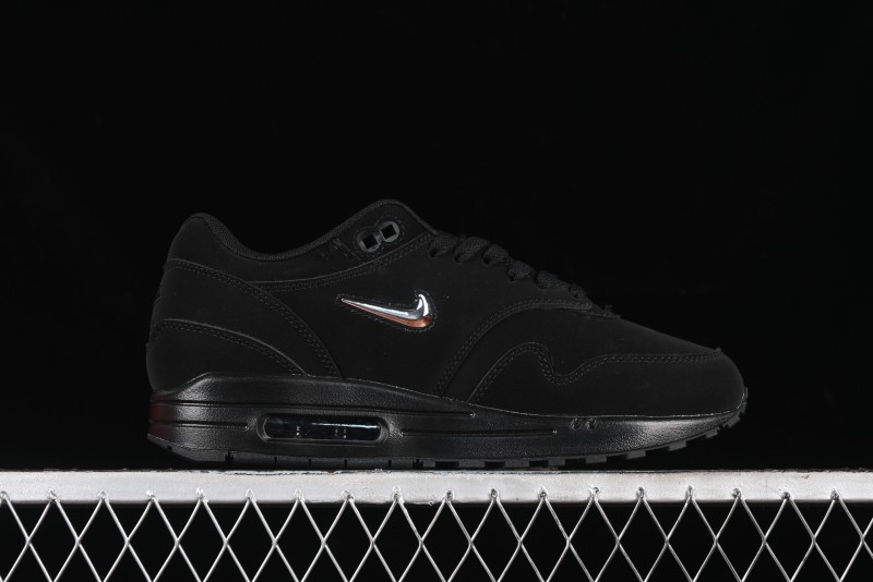 Nike Air Max 1 Retro Running Shoes with Half-Sole Air Cushion - AA0512-001