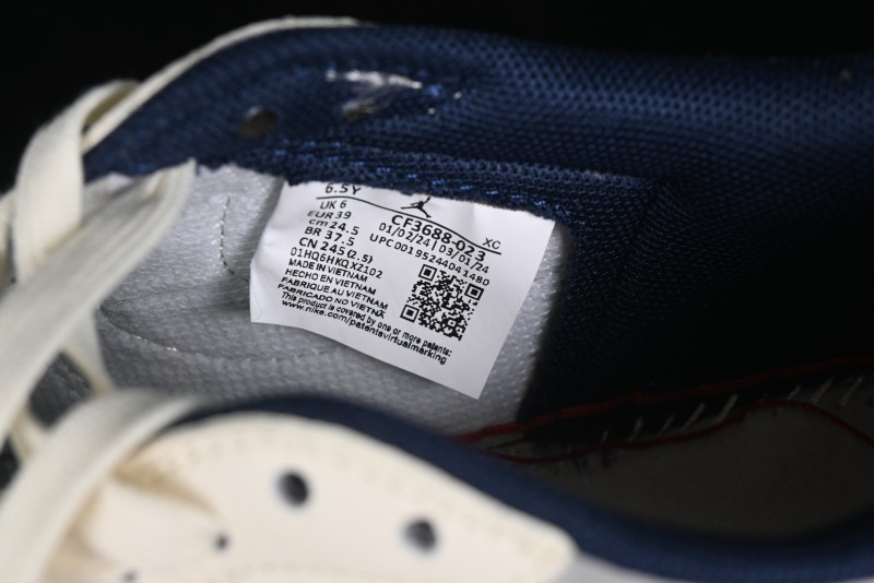 Nike Travis Scott x Fragment Design x Air Jordan 1 Low OG SP AJ1 - CF3688-026