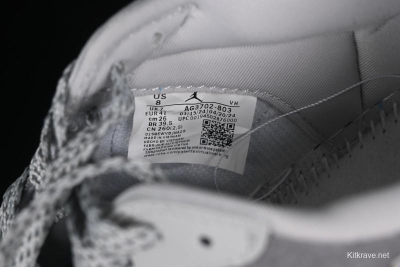 Nike Travis Scott x Fragment Design x Air Jordan 1 Low OG SP AJ1 Low Top Casual Sneakers - AG3702-803