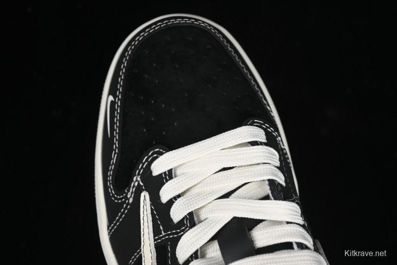 Nike Travis Scott x Fragment Design x Air Jordan 1 Low OG SP AJ1 Retro Sneakers - JH6089-004