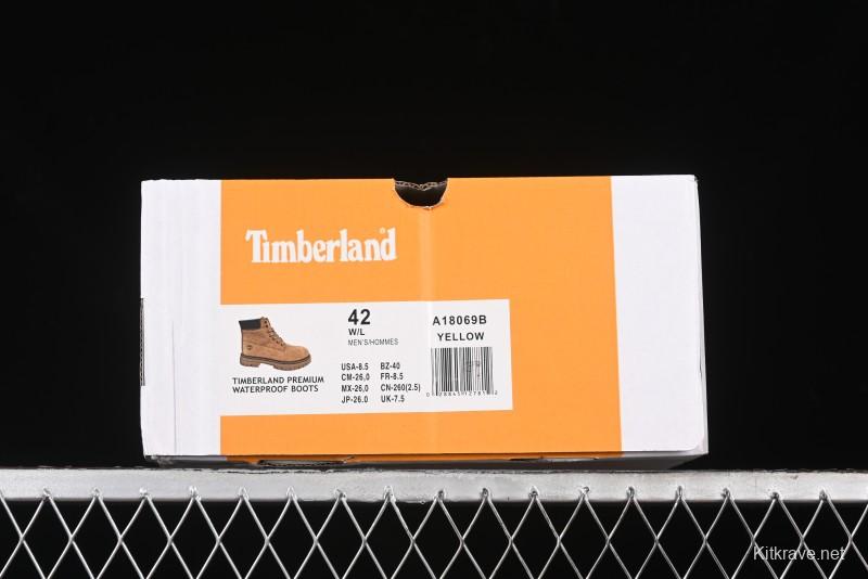 Timberland Classic Outdoor Casual Yellow Boots A18069BYELLOW