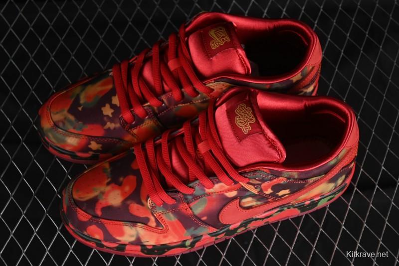 Nike SB Dunk Low The Wizard Of Oz Limited Edition Tear-Away Casual Sneakers - FZ1291-600