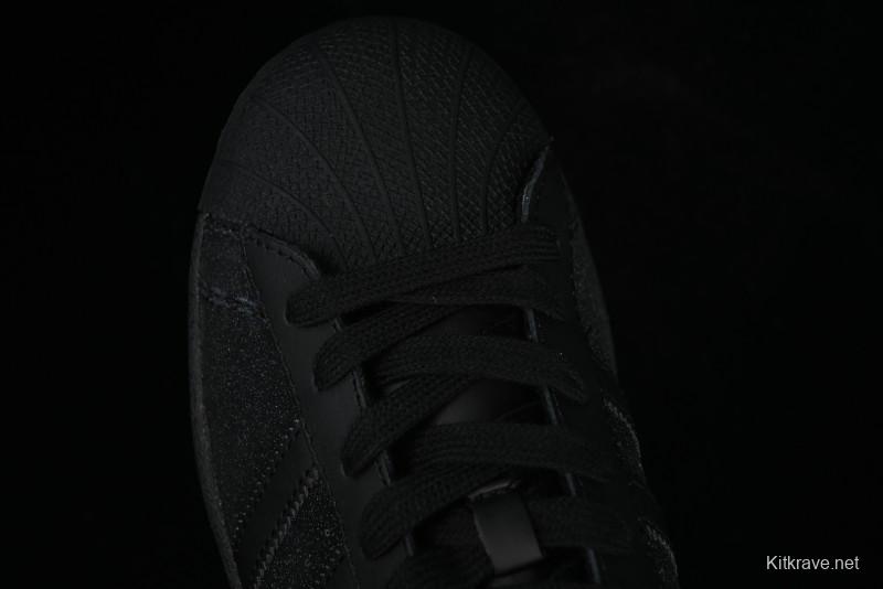 Adidas Superstar EG4961 Black Star Shell Toe Casual Sneakers - EG4961