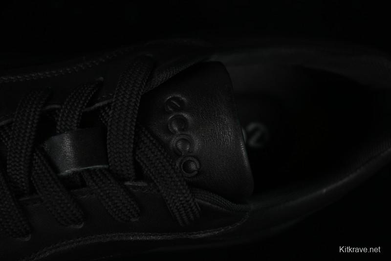 Ecco Street ACE Series Autumn New Retro Fashion Genuine Leather Platform Casual Sneakers - 63336101001