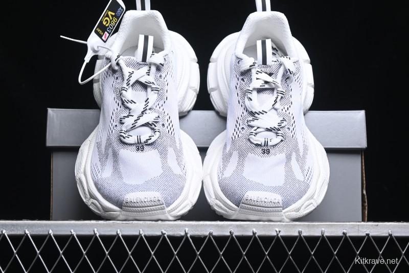 Under Armour x Balenciaga 3XL Sneakers Low-Top Retro Chunky Sole Dad Shoes - W3XUA9010