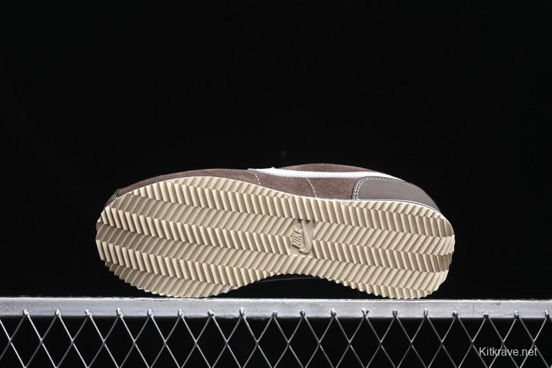 Nike Classic Cortez Leather Retro Running Shoes - FQ8144-237