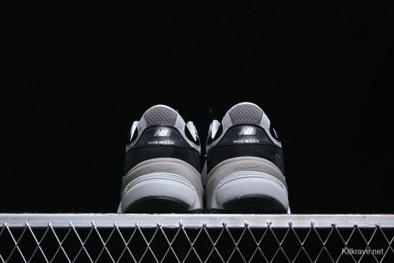 New Balance 990 Series High-End Made in USA Retro Casual Running Shoes - M990BK6